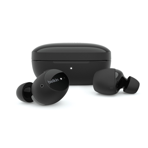 Cuffia con microfono Belkin SOUNDFORM Immerse Auricolare Wireless In-ear Musica e Chiamate USB tipo-C Bluetooth Nero (SOUNDFORM IMMERSE TWS EARBUDS BLACK) [AUC003BTBK]
