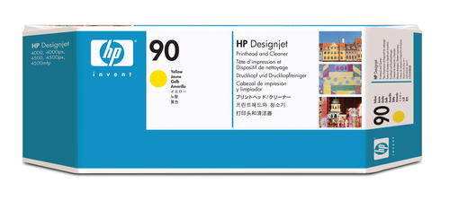 Testina stampante HP di stampa e dispositivi pulizia giallo DesignJet 90 [C5057A]