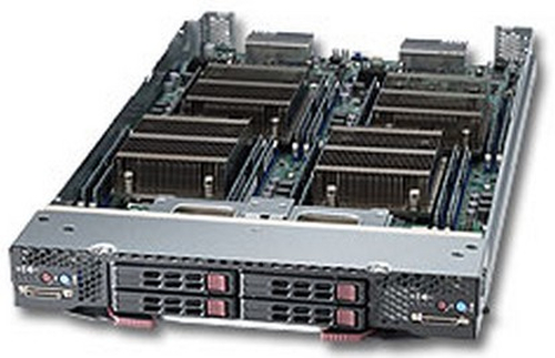 Supermicro SBI-7227R-T2 sistema barebone per server Intel® C602 LGA 2011 (Socket R) Nero [SBI-7227R-T2]