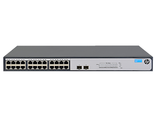 Switch di rete Hewlett Packard Enterprise 1420-24G-2SFP Non gestito L2 Gigabit Ethernet (10/100/1000) 1U Grigio [JH017A#ABB]