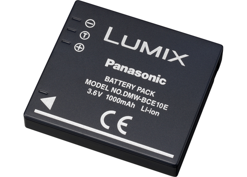 Accessorio Batteria Panasonic DMW-BCE10E LUMIX DMC-FX500/55/37/35/33/30, FS20/5/3 DMW-BCE10E9