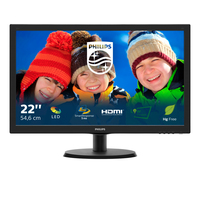 Philips V Line Monitor LCD con SmartControl Lite 223V5LHSB/00 [223V5LHSB/00]