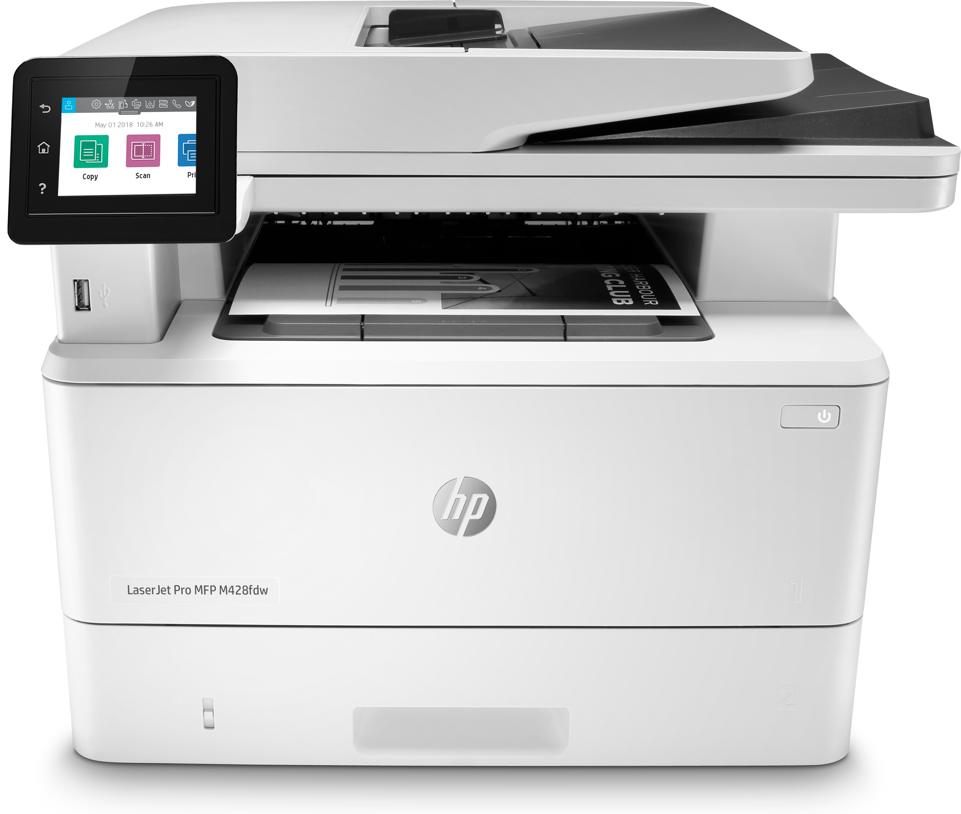 HP LaserJet Pro Stampante multifunzione M428fdw, Stampa, copia, scansione, fax, e-mail, scansione verso e-mail; fronte/retro; [W1A30A]