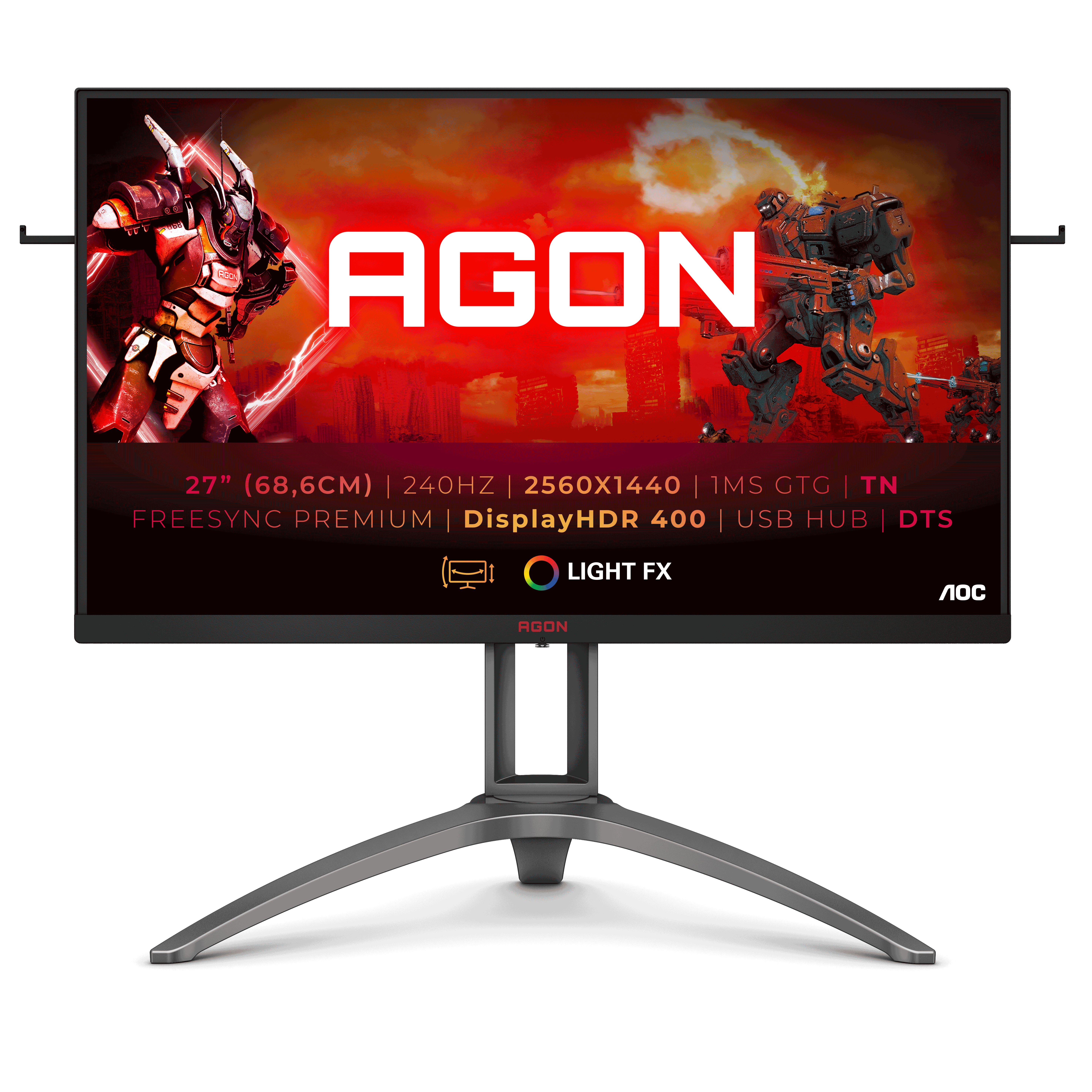 AOC AGON 3 AG273QZ Monitor PC 68,6 cm (27