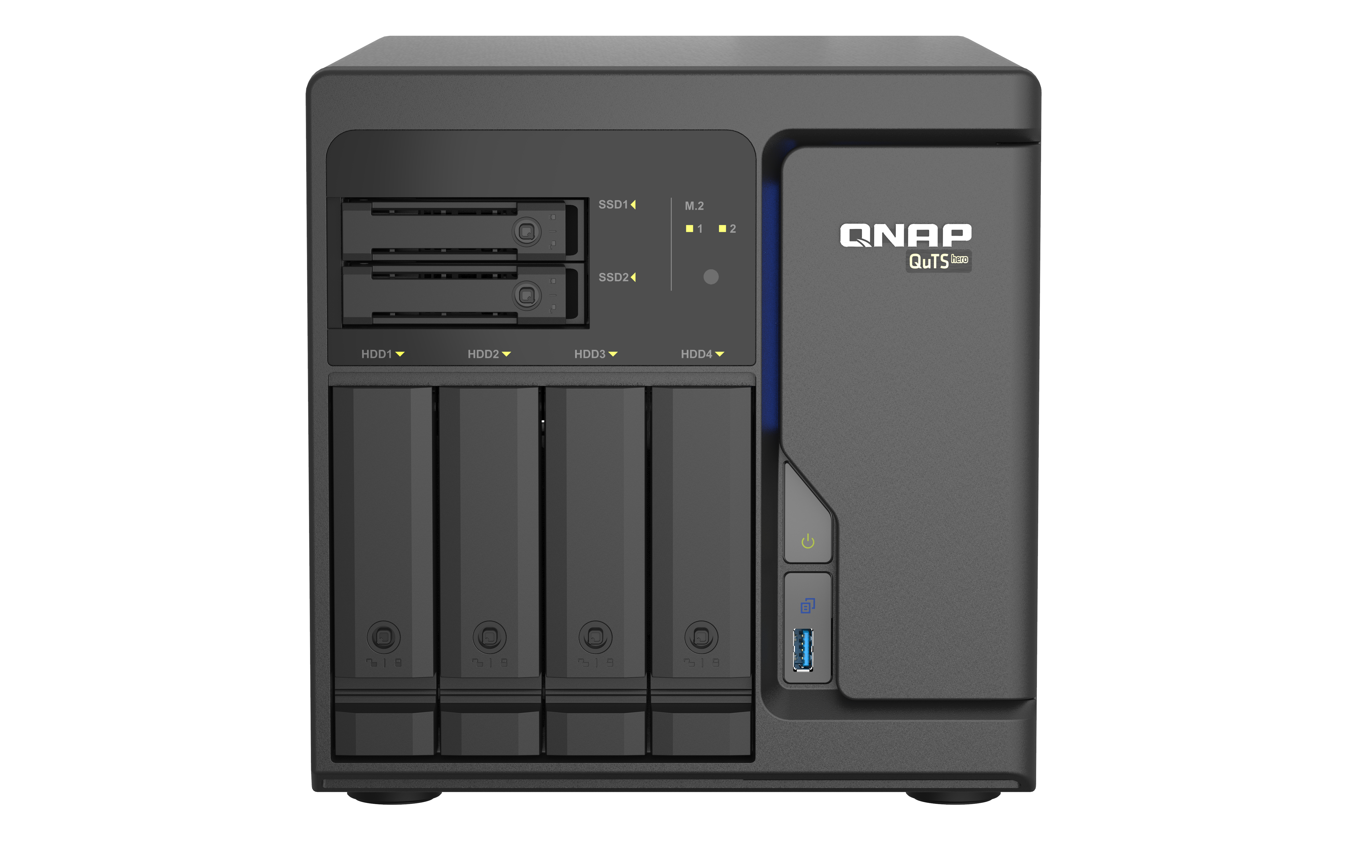 Server NAS QNAP TS-h686 Tower Collegamento ethernet LAN Nero D-1602 [TS-H686-D1602-8G]