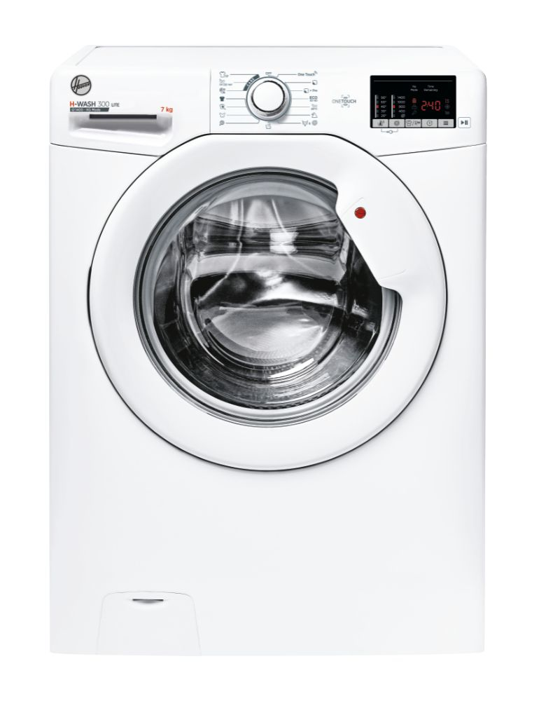 Hoover Candy H3W4 472DE1-S lavatrice Libera installazione Caricamento frontale Bianco 7 kg 1400 Giri/min A+++