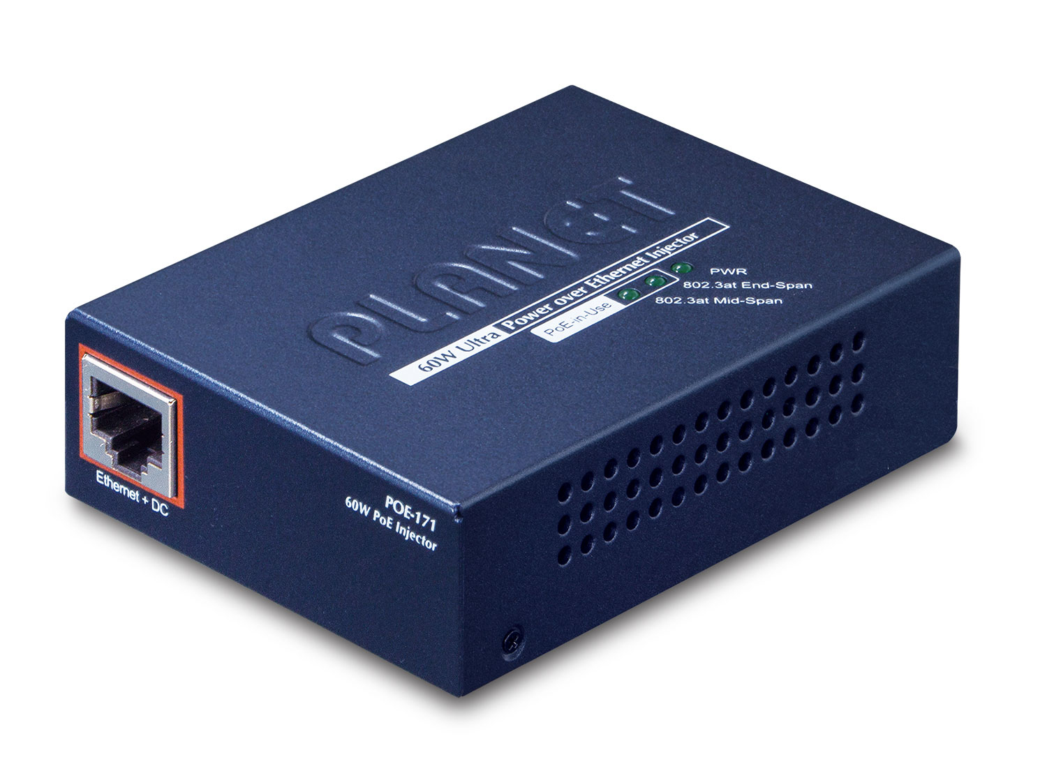 PLANET POE-171 switch di rete Gigabit Ethernet (10/100/1000) Supporto Power over (PoE) Blu [POE-171]